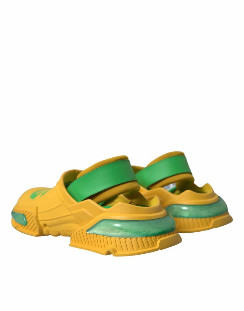 Dolce & Gabbana Chic Rubber Clogs Slippers in Lush Colors - Image 4