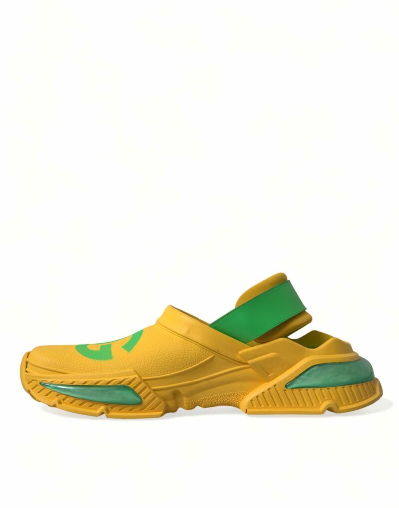 Dolce & Gabbana Chic Rubber Clogs Slippers in Lush Colors - Image 5