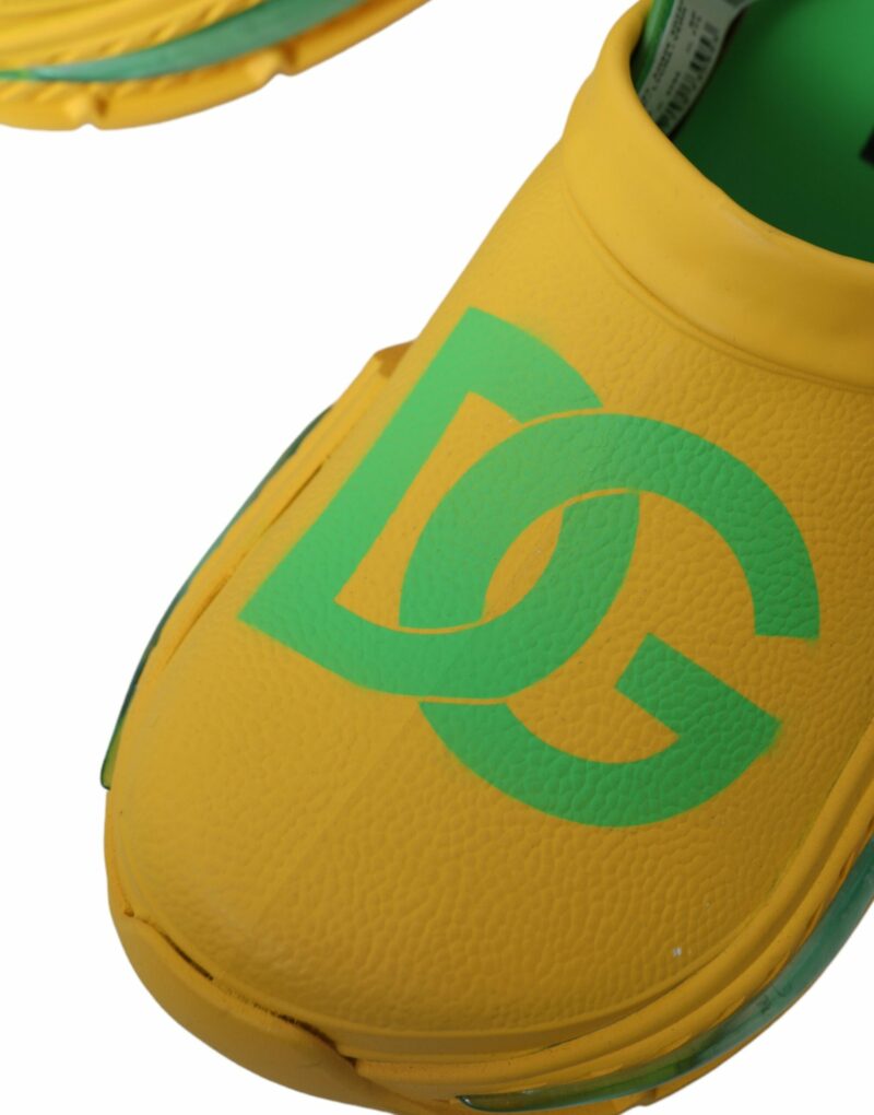 Dolce & Gabbana Chic Rubber Clogs Slippers in Lush Colors - Image 7
