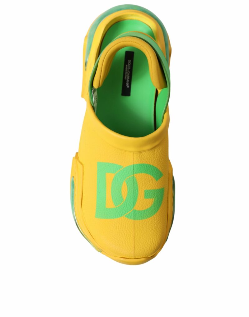 Dolce & Gabbana Chic Rubber Clogs Slippers in Lush Colors - Image 8
