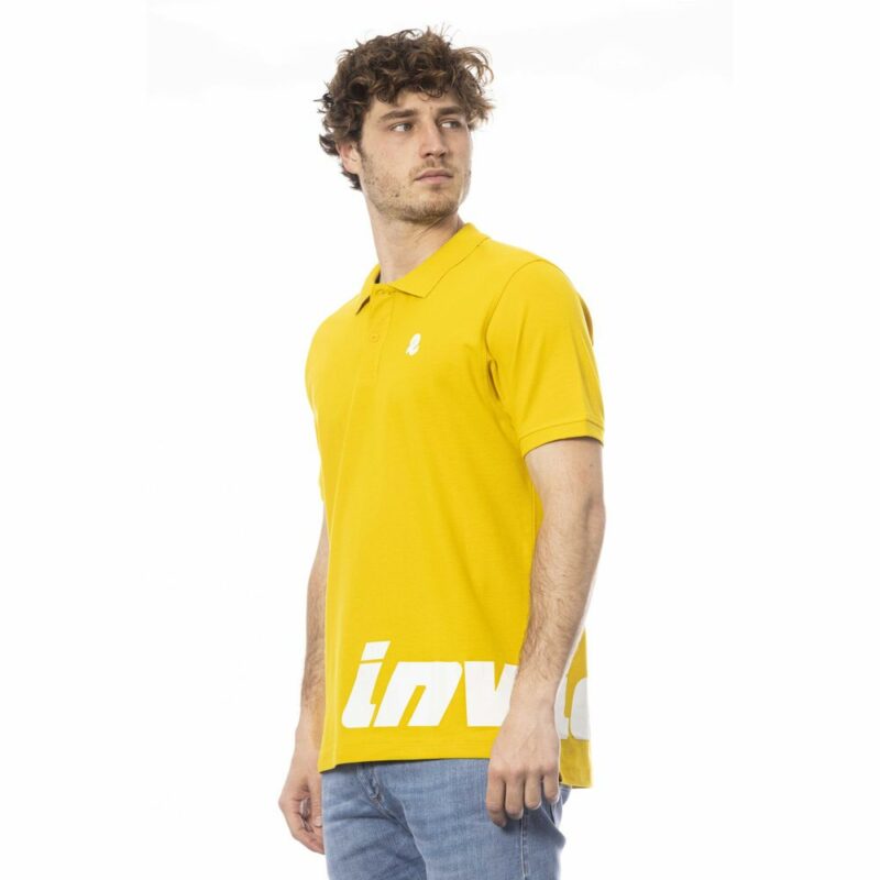 Invicta Yellow Cotton Men Polo Shirt - Image 2