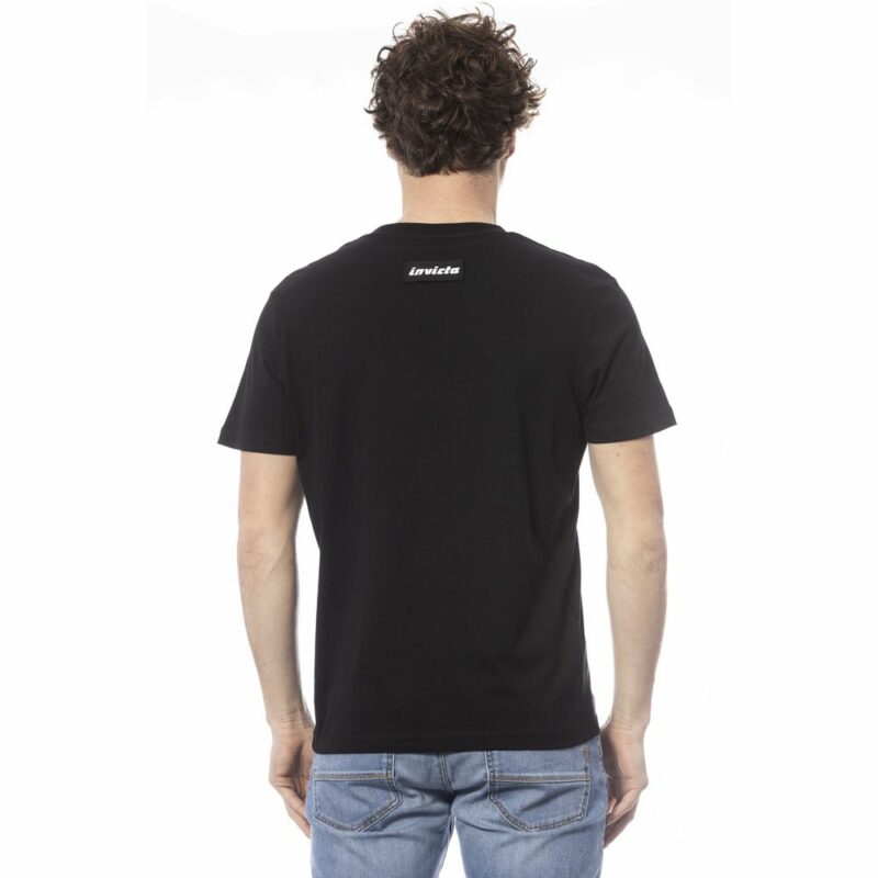 Invicta Black Cotton Men T-Shirt - Image 3