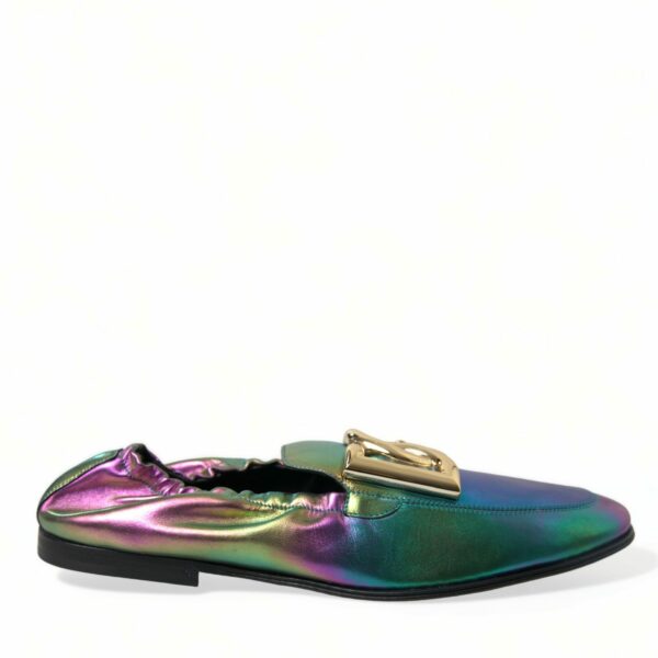 Dolce & Gabbana Elegant Iridescent Loafers for Gents