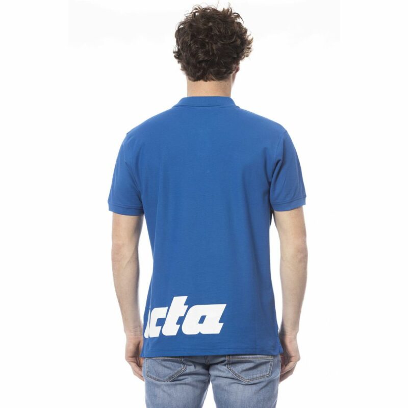 Invicta Blue Cotton Men Polo Shirt - Image 3