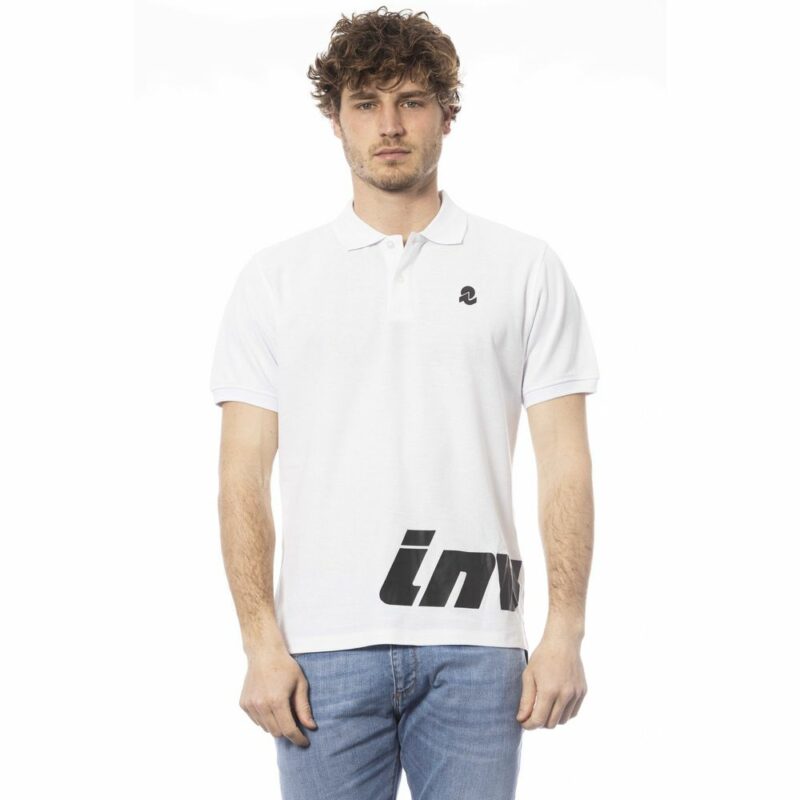 Invicta White Cotton Men's Polo Shirt