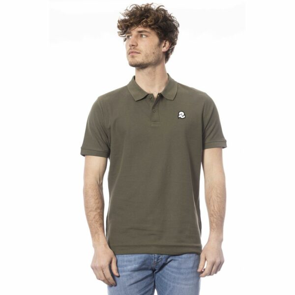 Invicta Green Cotton Men Polo Shirt