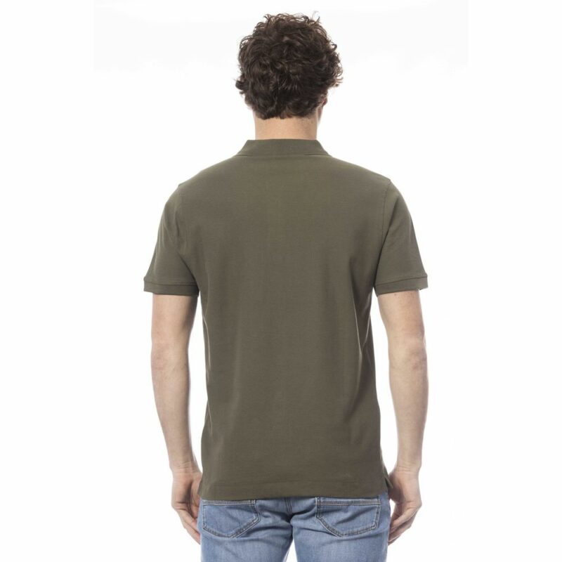 Invicta Green Cotton Men Polo Shirt - Image 3