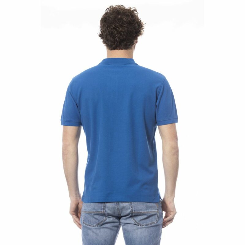 Invicta Blue Cotton Men Polo Shirt - Image 3