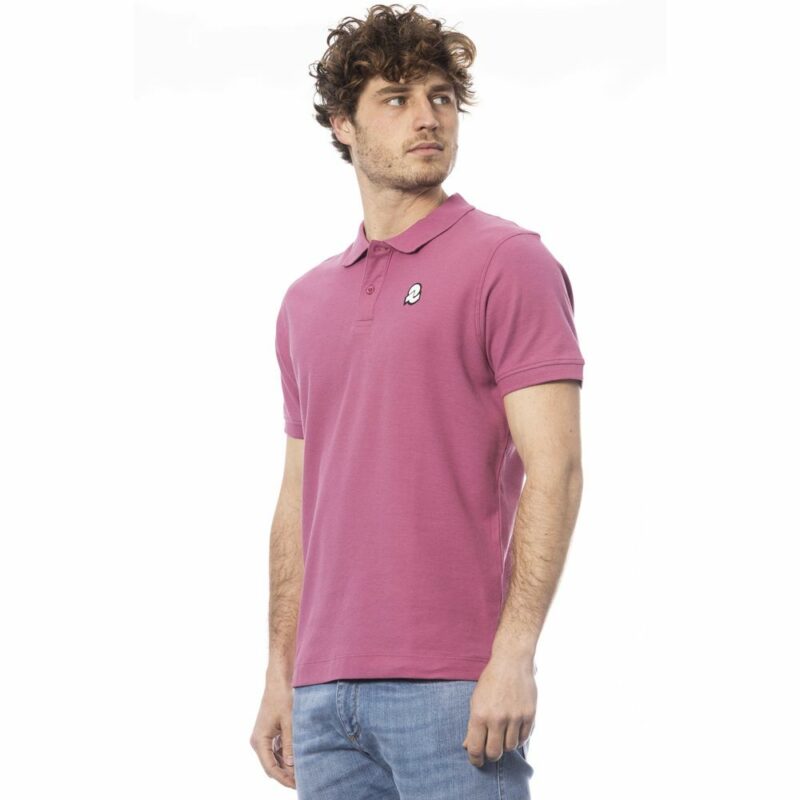 Invicta Purple Cotton Men Polo Shirt - Image 2
