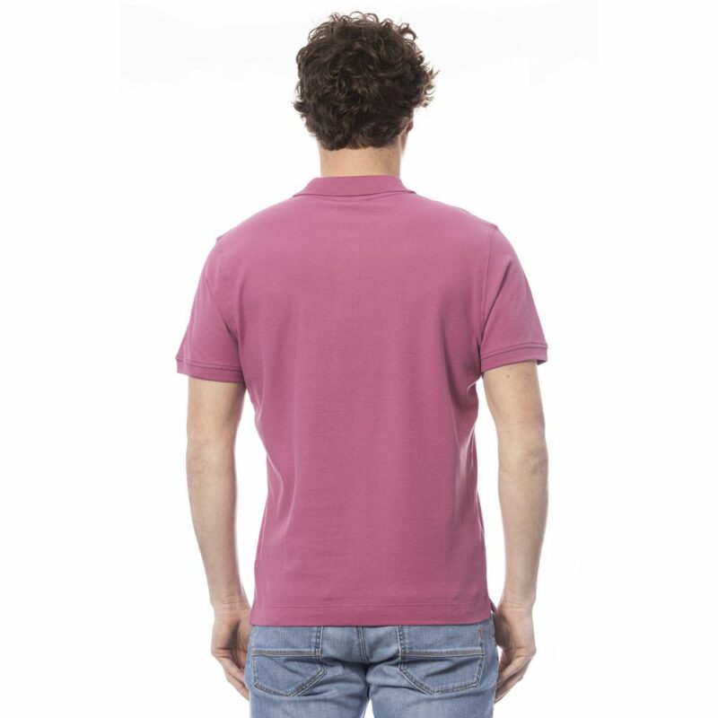 Invicta Purple Cotton Men Polo Shirt - Image 3