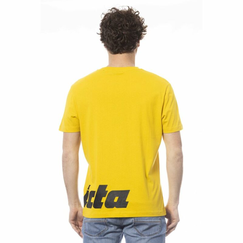 Invicta Yellow Cotton Men T-Shirt - Image 3