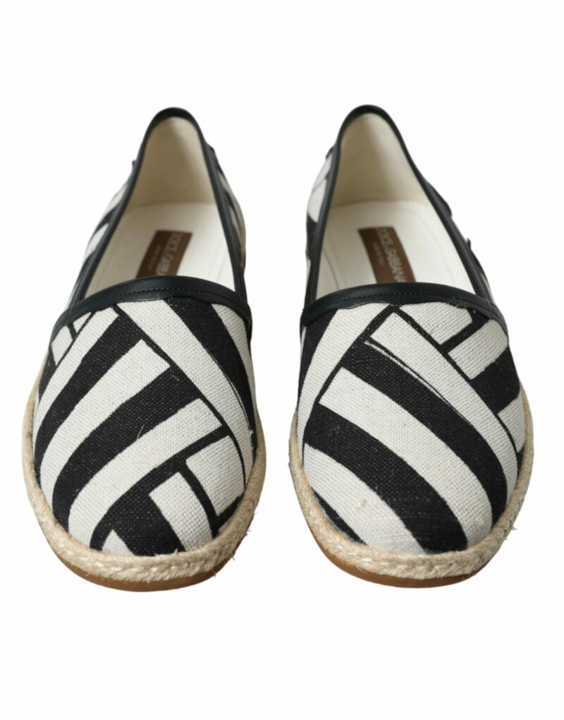 Dolce & Gabbana Chic Striped Canvas Espadrilles - Image 2
