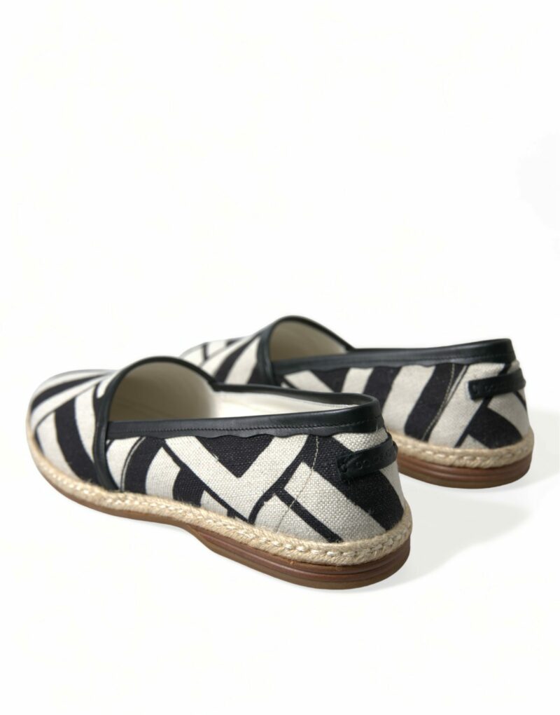 Dolce & Gabbana Chic Striped Canvas Espadrilles - Image 4