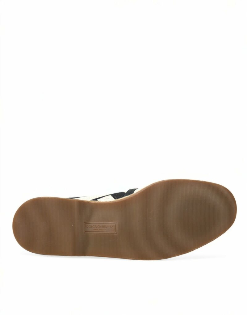 Dolce & Gabbana Chic Striped Canvas Espadrilles - Image 6