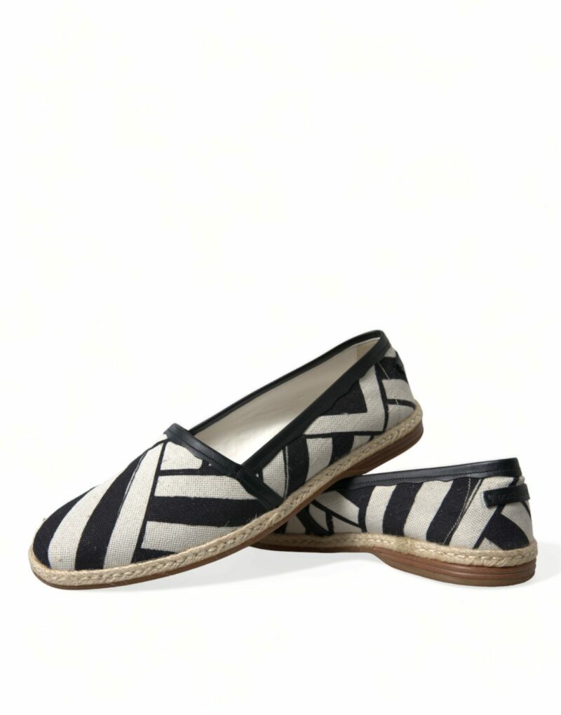 Dolce & Gabbana Chic Striped Canvas Espadrilles - Image 7