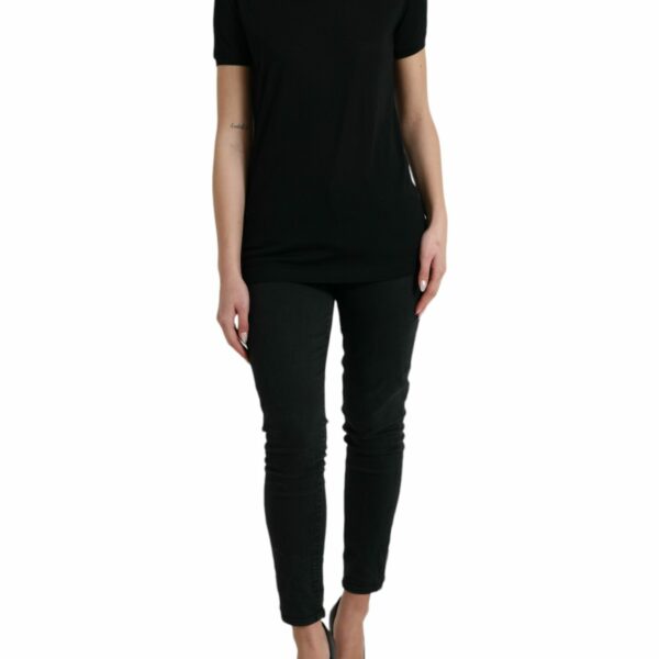 Dolce & Gabbana Elegant Wool Crew Neck Tee