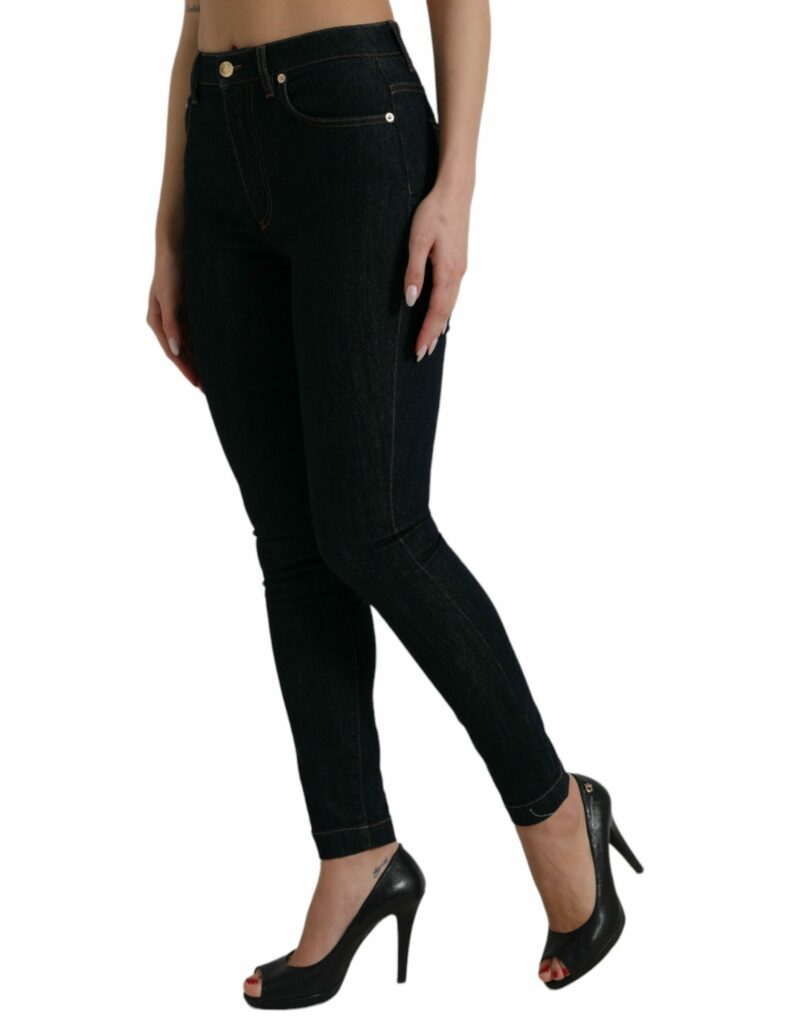 Dolce & Gabbana Sleek Mid-Waist Stretch Denim Jeans - Image 2