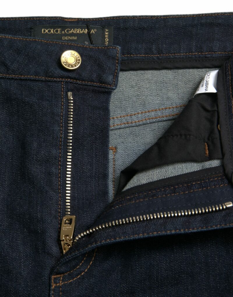 Dolce & Gabbana Sleek Mid-Waist Stretch Denim Jeans - Image 5