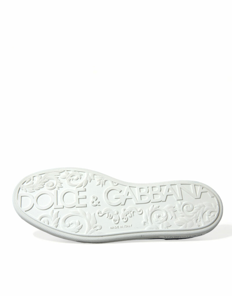 Dolce & Gabbana Elegant Blue Suede Leather Loafers - Image 6