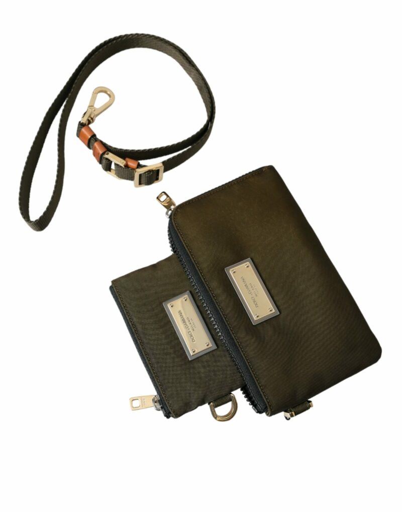 Dolce & Gabbana Elegant Dark Green Multifunctional Kit - Image 6