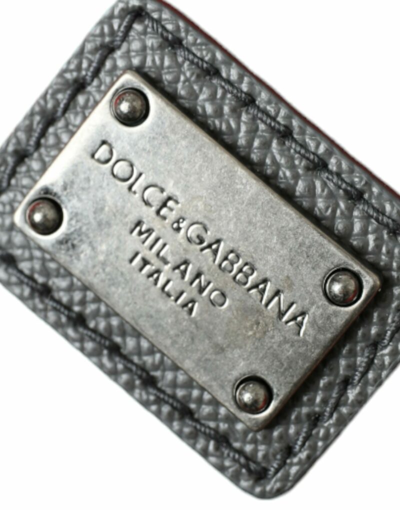Dolce & Gabbana Elegant Red Nylon-Leather Backpack - Image 6