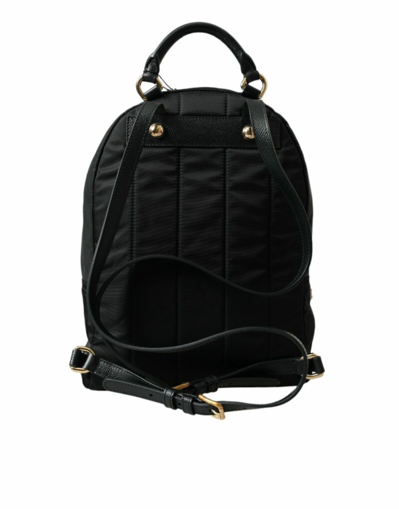 Dolce & Gabbana Elegant Embellished Black Backpack - Image 3