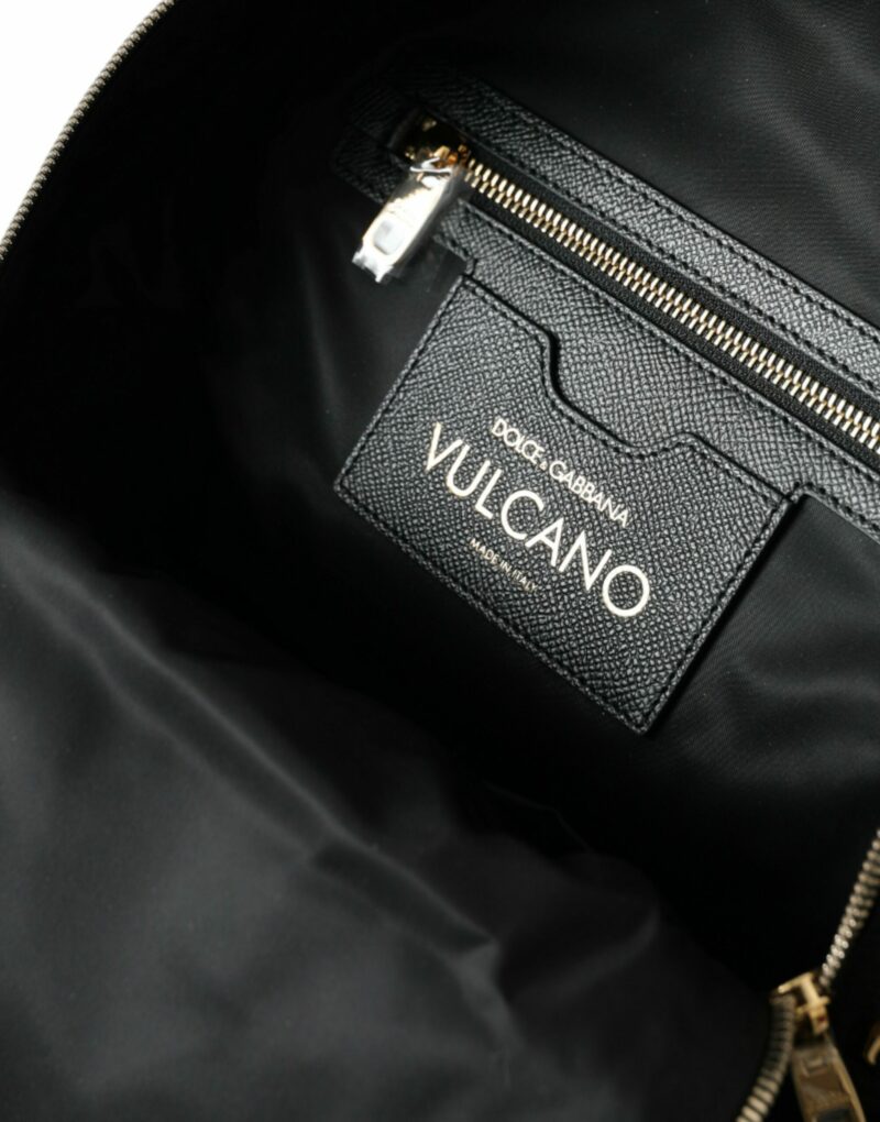 Dolce & Gabbana Elegant Embellished Black Backpack - Image 8