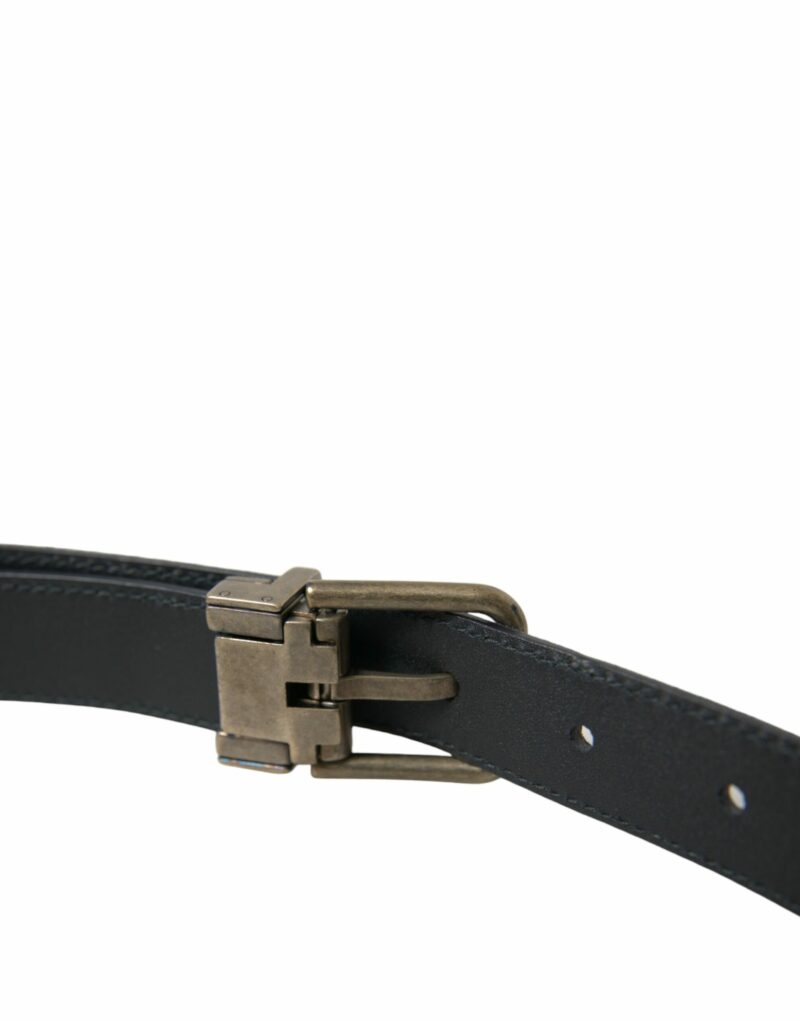 Dolce & Gabbana Elegant Suede Calf Leather Belt - Image 5