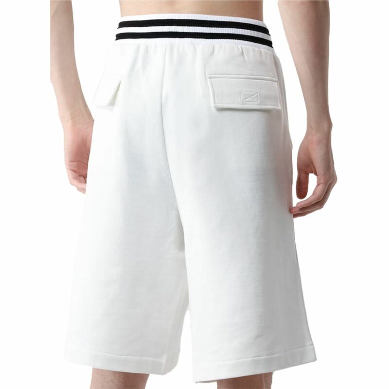 Dolce & Gabbana White Cotton Men Bermuda Short - Image 2