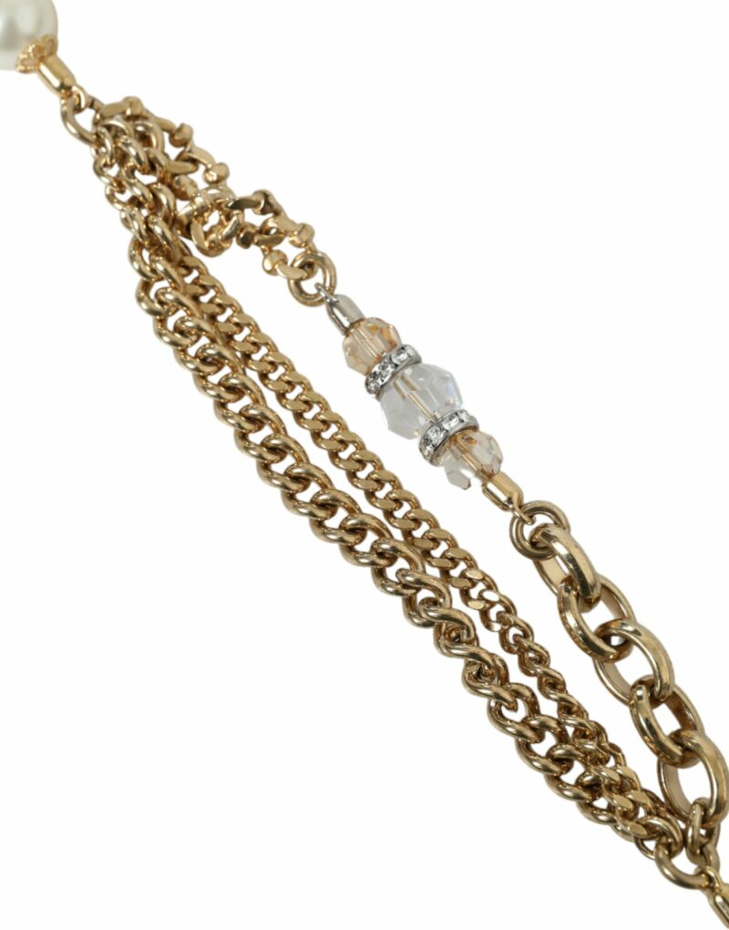 Dolce & Gabbana Elegant Crystal Bounce Waist Belt - Image 5