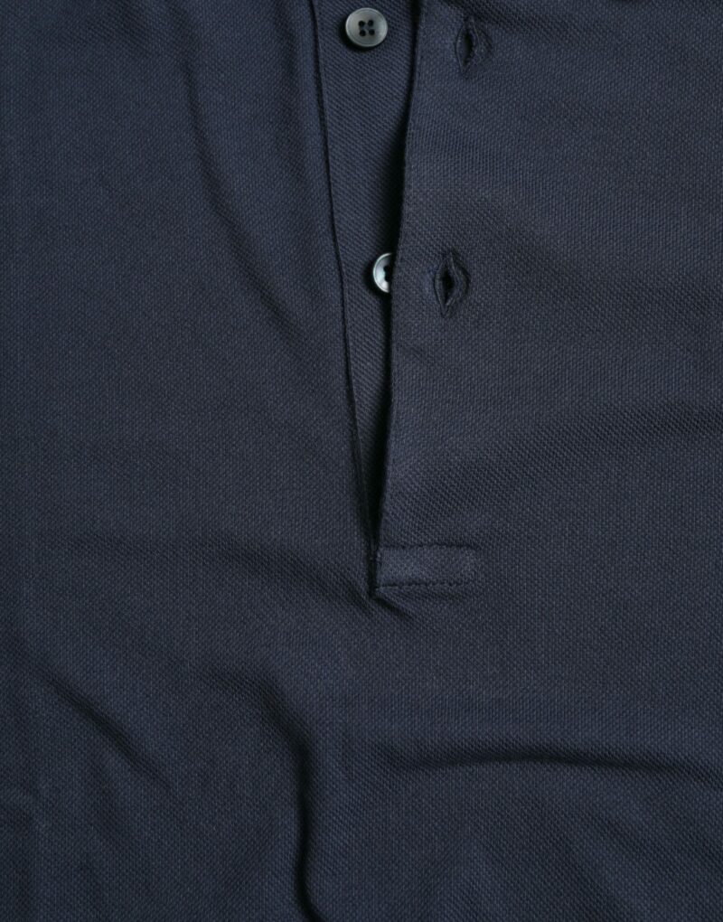 Dolce & Gabbana Elegant Crown Embroidered Polo T-Shirt - Image 6