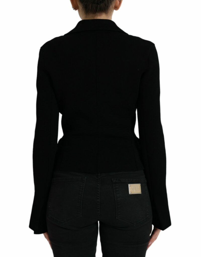 Dolce & Gabbana Elegant Black Designer Blazer for Women - Image 3