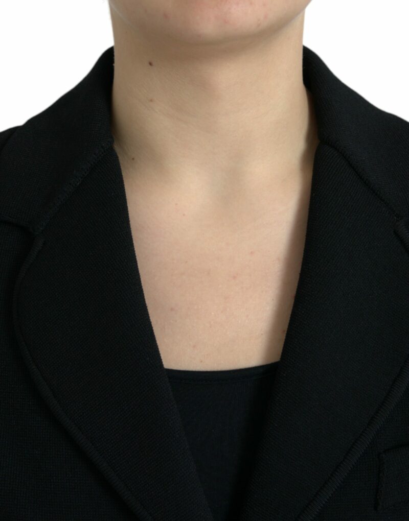 Dolce & Gabbana Elegant Black Designer Blazer for Women - Image 4