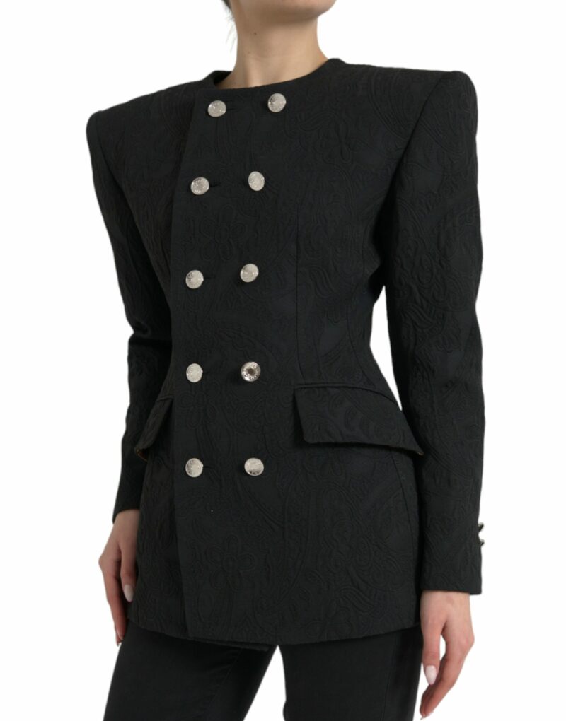 Dolce & Gabbana Elegant Double Breasted Blazer Jacket - Image 2