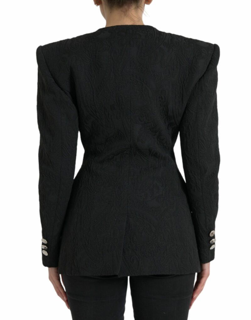 Dolce & Gabbana Elegant Double Breasted Blazer Jacket - Image 3