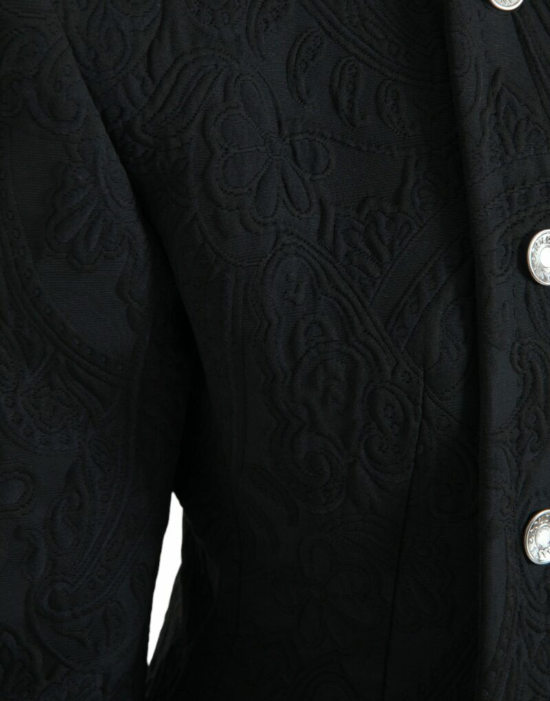 Dolce & Gabbana Elegant Double Breasted Blazer Jacket - Image 5