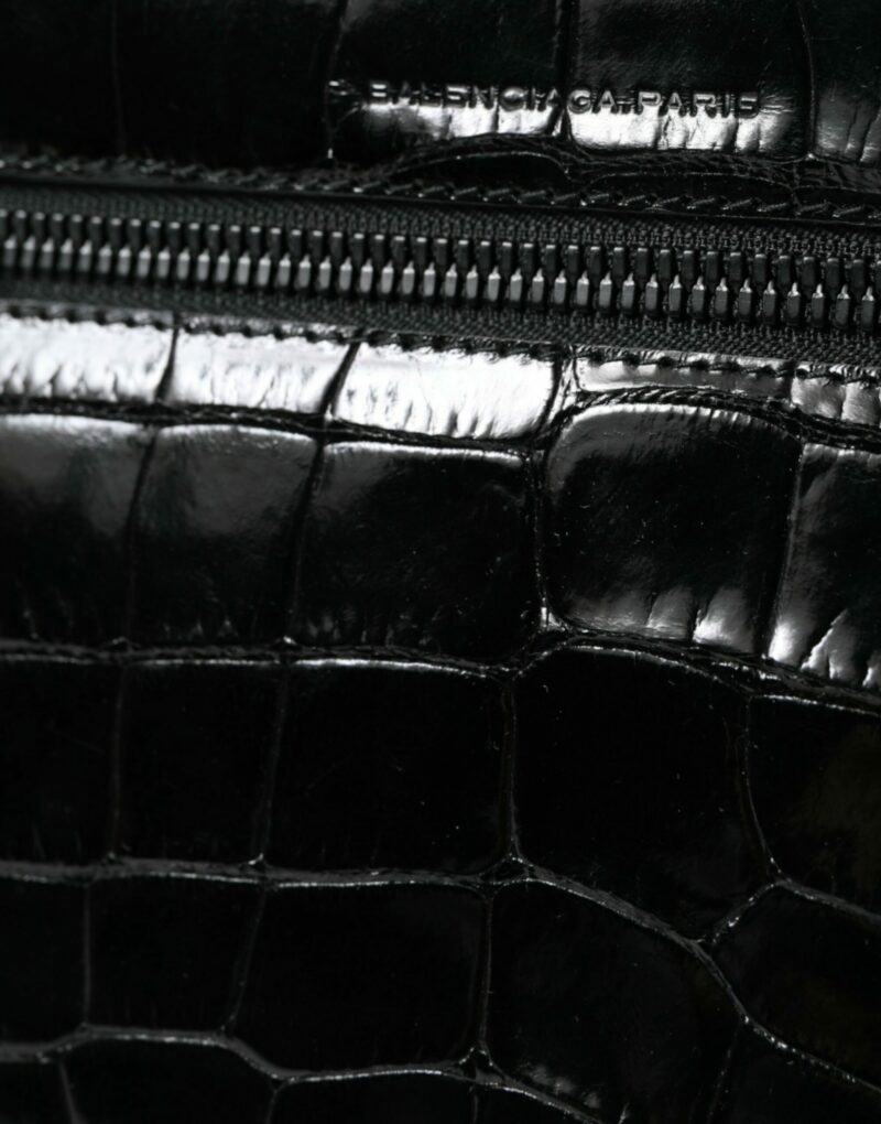 Balenciaga Elegant Exotic Leather Camera Bag - Image 6