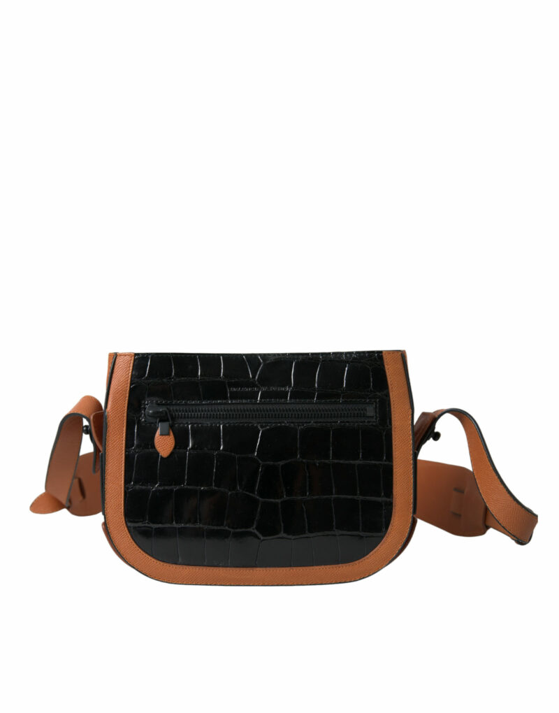 Balenciaga Elegant Crocodile Leather Camera Bag - Image 3
