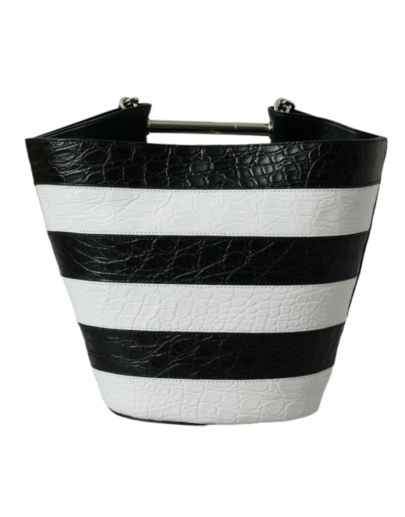 Balenciaga Chic Crocodile Leather Maxi Bucket Bag - Image 3