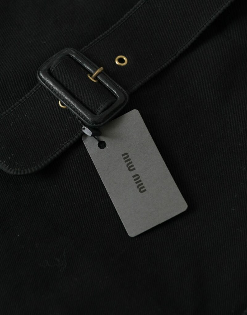 Miu Miu Chic Black Denim Tote for Everyday Elegance - Image 2