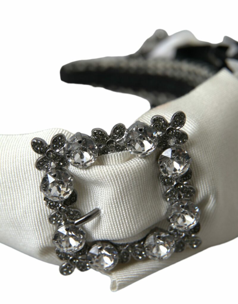 Dolce & Gabbana Multicolor Crystal Embellished Women Headband Diadem - Image 6