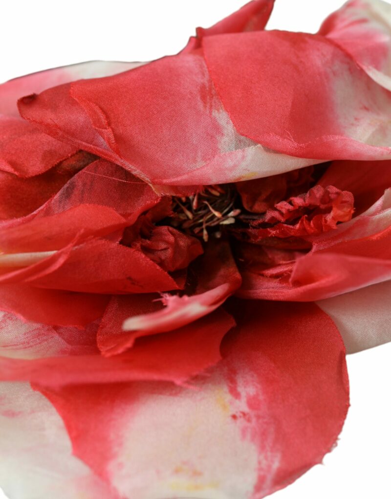 Dolce & Gabbana Multicolor Floral Applique Silk Women Headband Diadem - Image 4