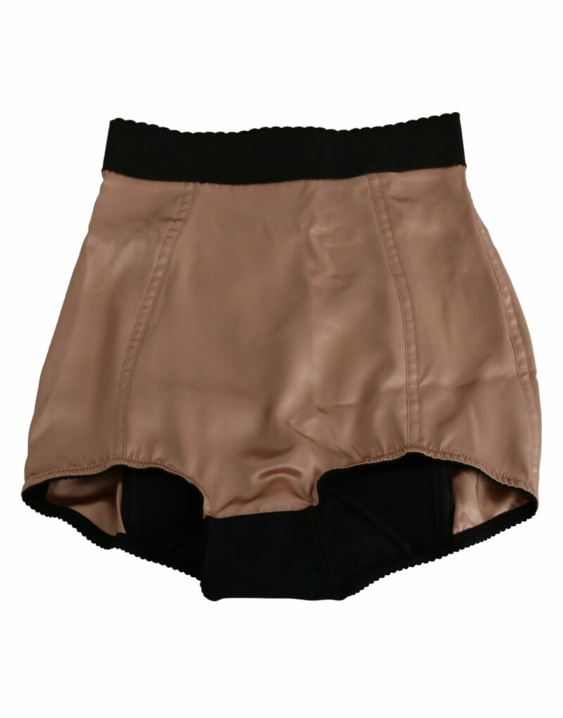 Dolce & Gabbana Silk High Waist Mini Hot Pants - Image 5