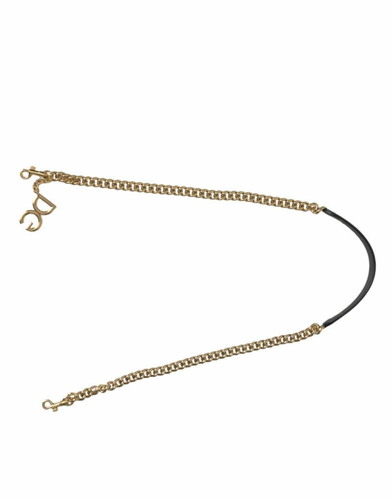 Dolce & Gabbana Brown Leopard Handbag Accessory Shoulder Strap - Image 2