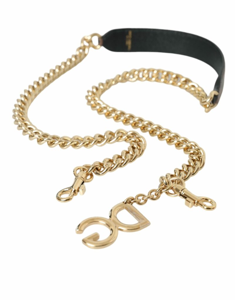 Dolce & Gabbana Brown Leopard Handbag Accessory Shoulder Strap - Image 6