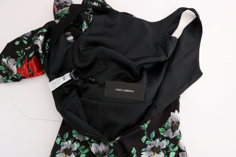 Dolce & Gabbana Elegant Floral Sheath Gown - Image 7