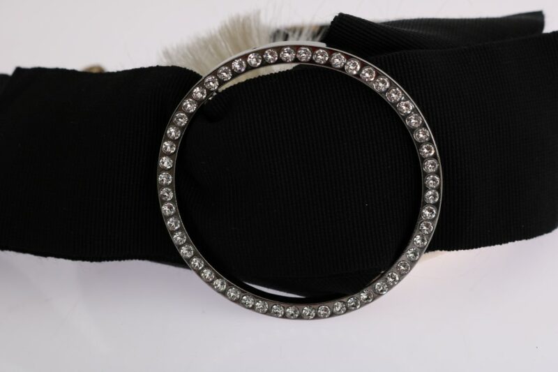 Dolce & Gabbana Elegant Crystal Diadem Headband - Image 7