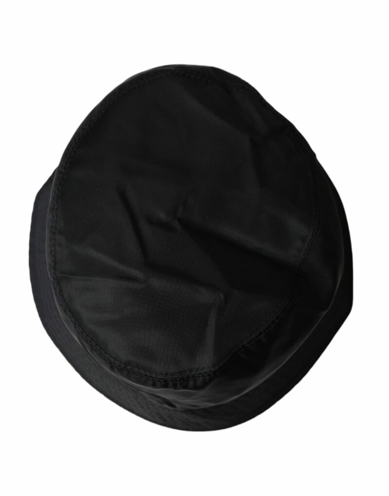 Dolce & Gabbana Black Wide Brim Cap Bucket Hat Men - Image 2