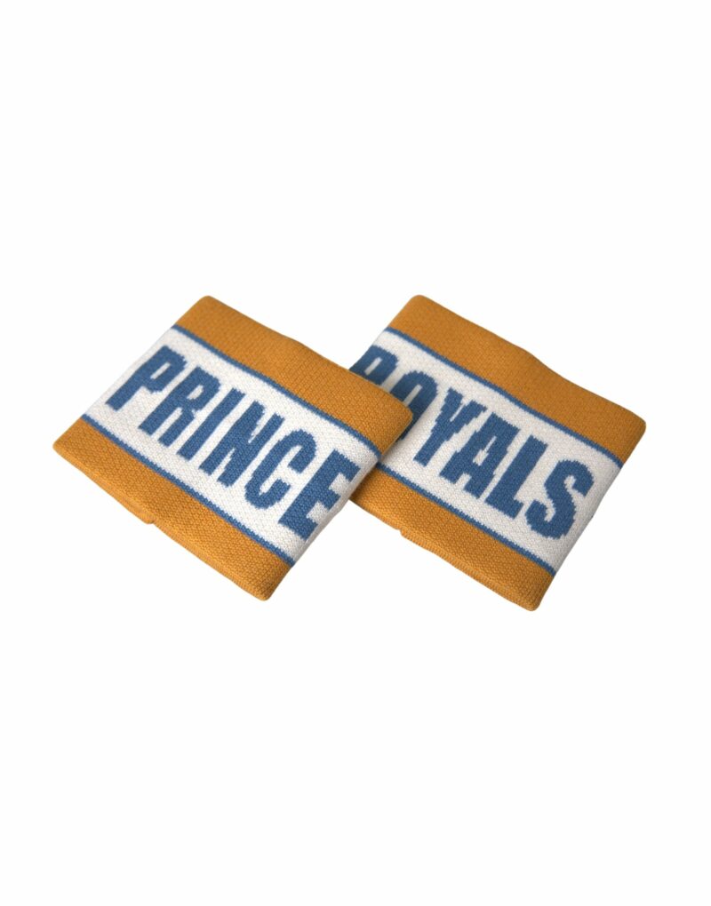 Dolce & Gabbana Multicolor Prince Royals Wool Wristband - Image 3