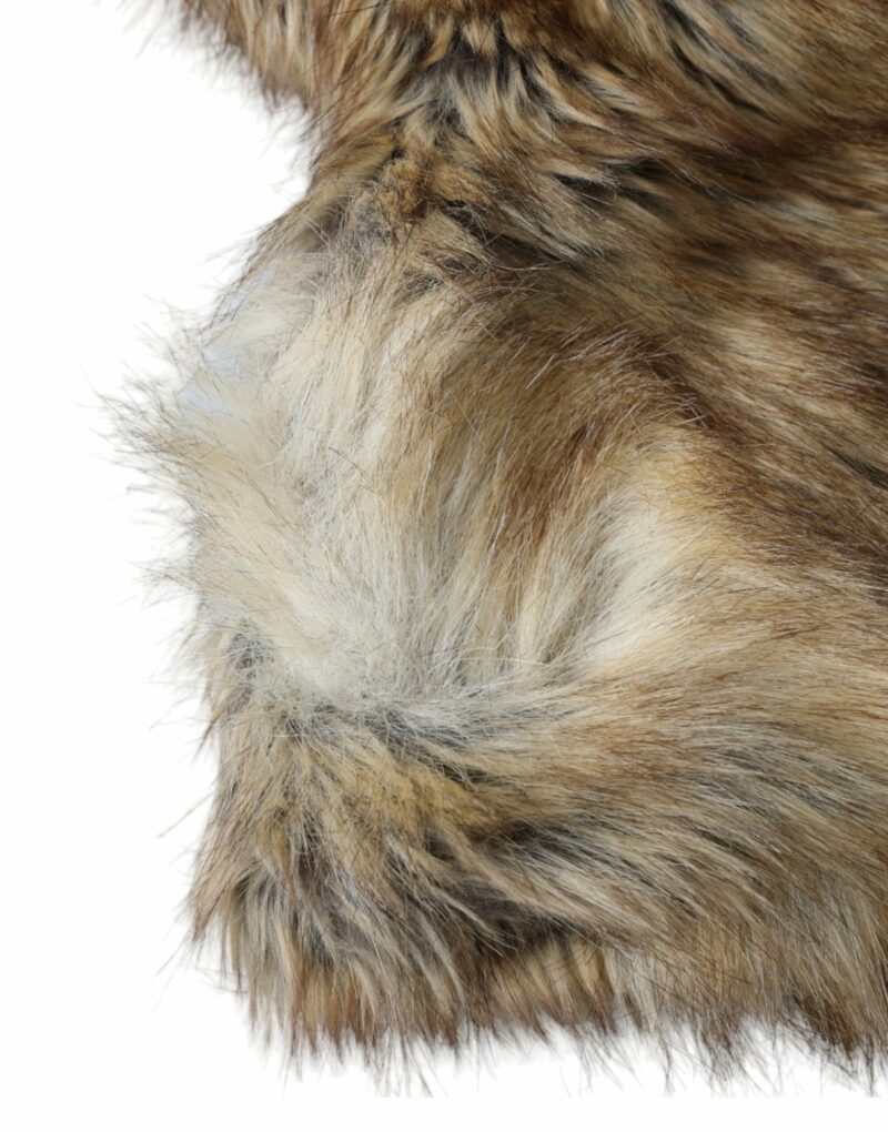Dolce & Gabbana Brown Owl Faux Fur Whole Head Cap Hat - Image 7